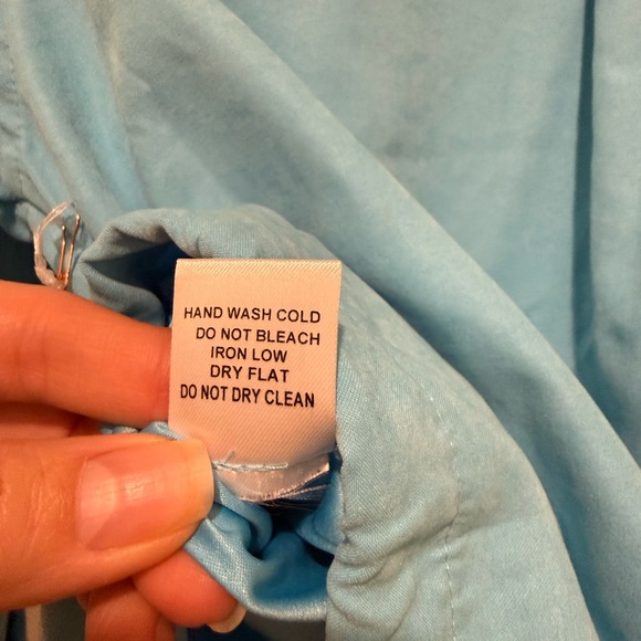 Aqua Front Drawstring Jacket - Picture 13 of 13